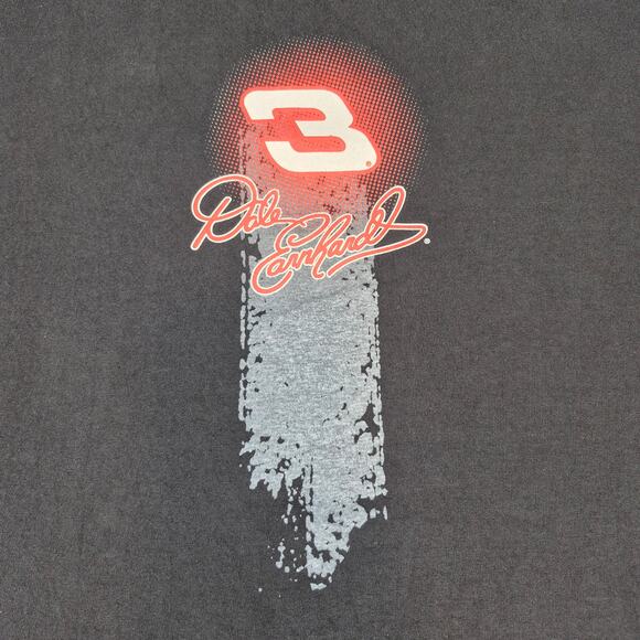 Dale Earnhardt NASCAR T-Shirt Mens 4XL Black Wrap Around Graphic USA - Picture 2 of 7
